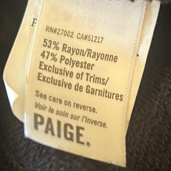 PAIGE black Grace Dress sz XXS--SOLD OUT on Revolve, PAIGE site, etc. - Picture 11 of 14
